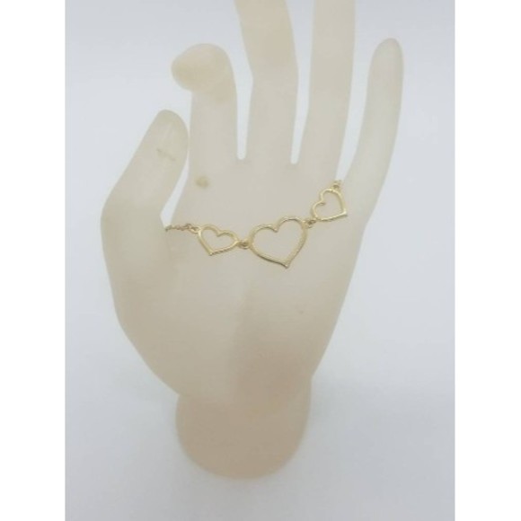 Avon gold heart bracelet - Picture 1 of 7